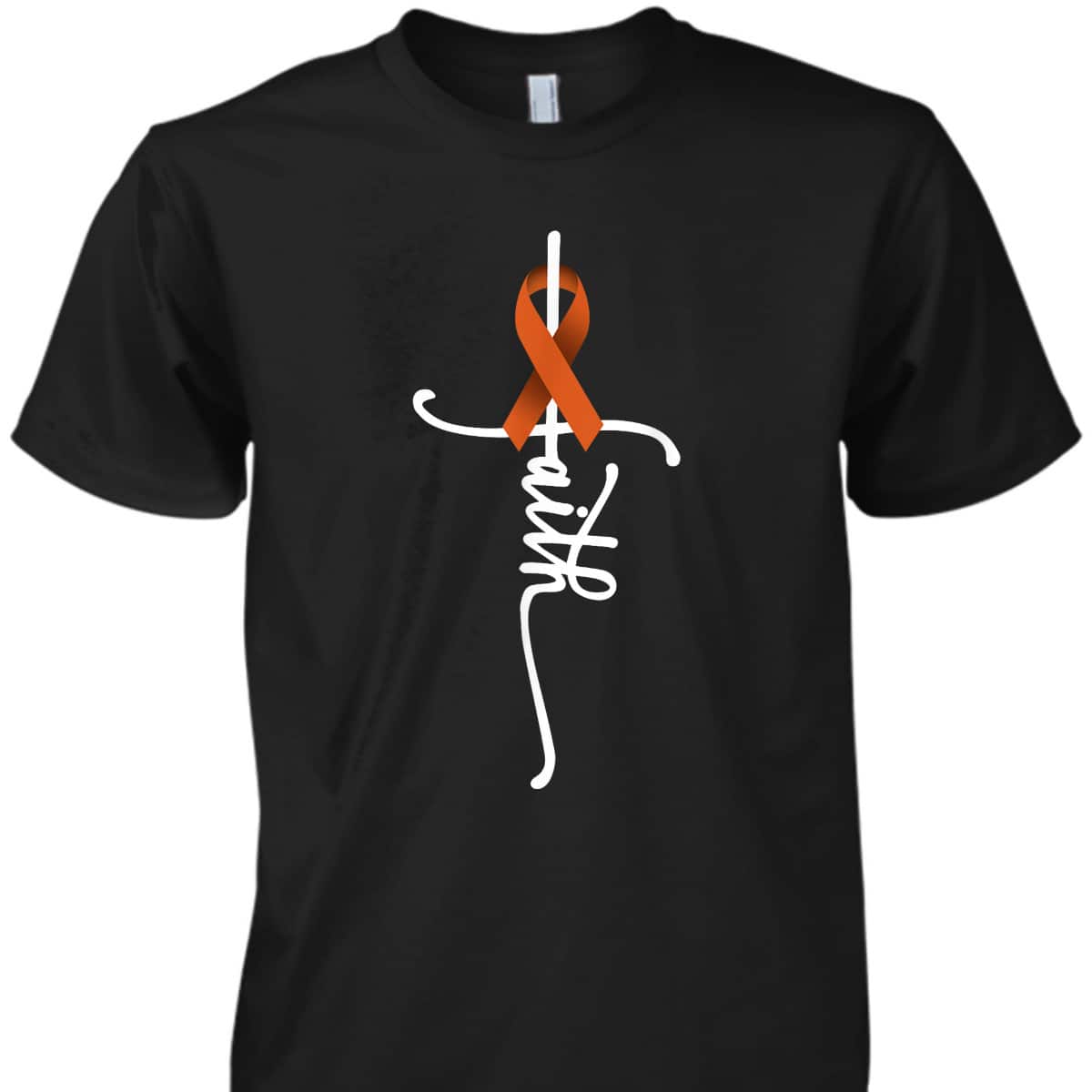 Kidney Cancer Christian Faith Kidney Cancer Awareness Support T-Shirt Kidney Cancer Christian Faith Kidney Cancer Awareness Support T-Shirt