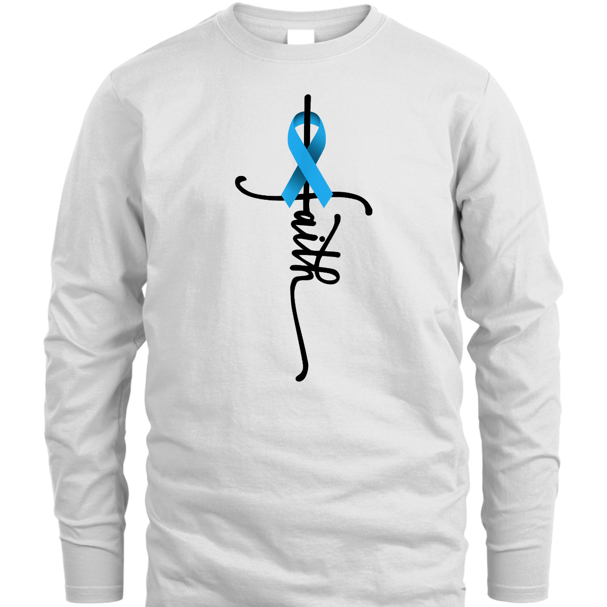 Prostate Cancer Christian Faith Prostate Cancer Awareness Support T-Shirt Prostate Cancer Christian Faith Prostate Cancer Awareness Support T-Shirt