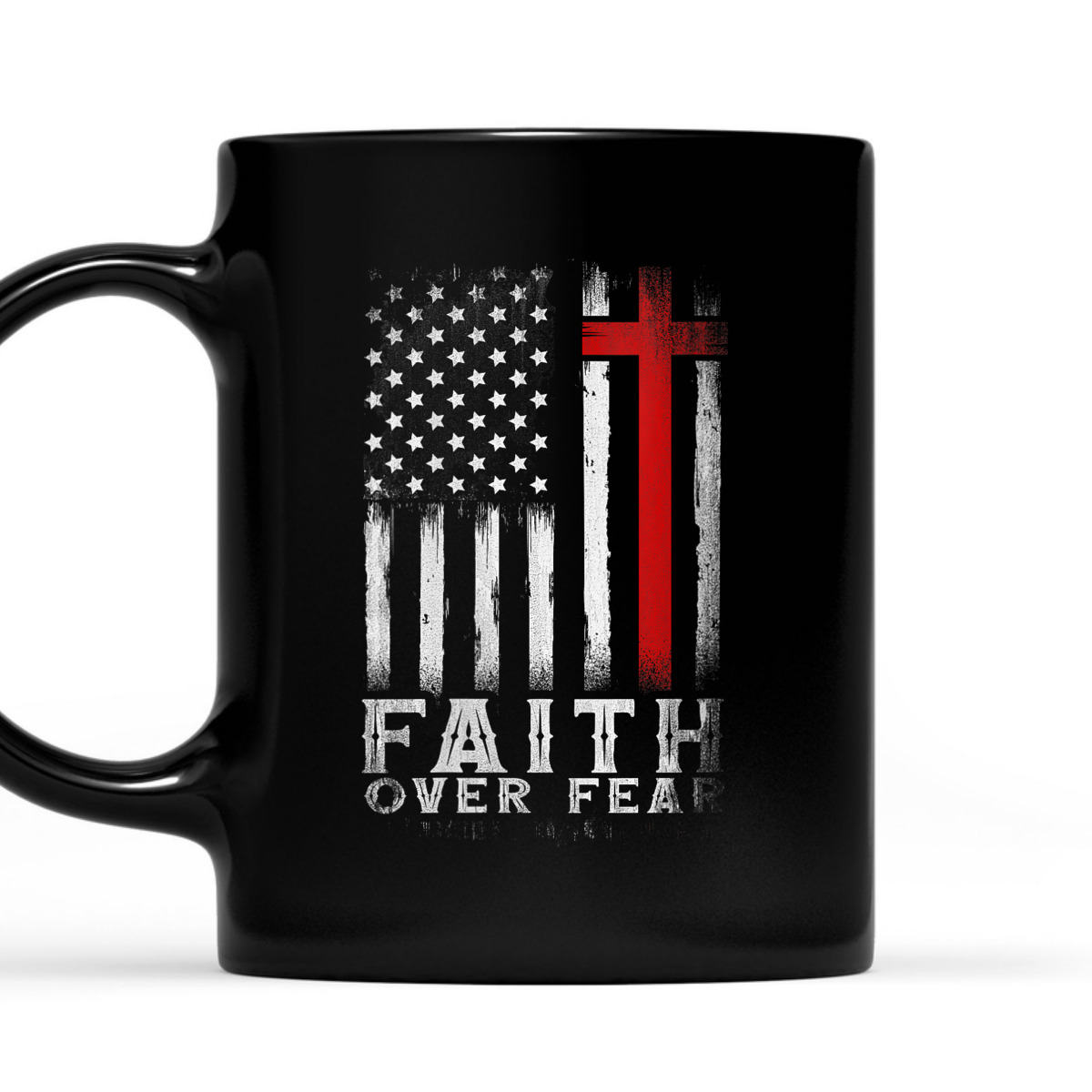 Christian USA American Flag Christ Faith Over Fear Bible Verse T-Shirt 4th Of July Gift Christian USA American Flag Christ Faith Over Fear Bible Verse T-Shirt 4th Of July Gift