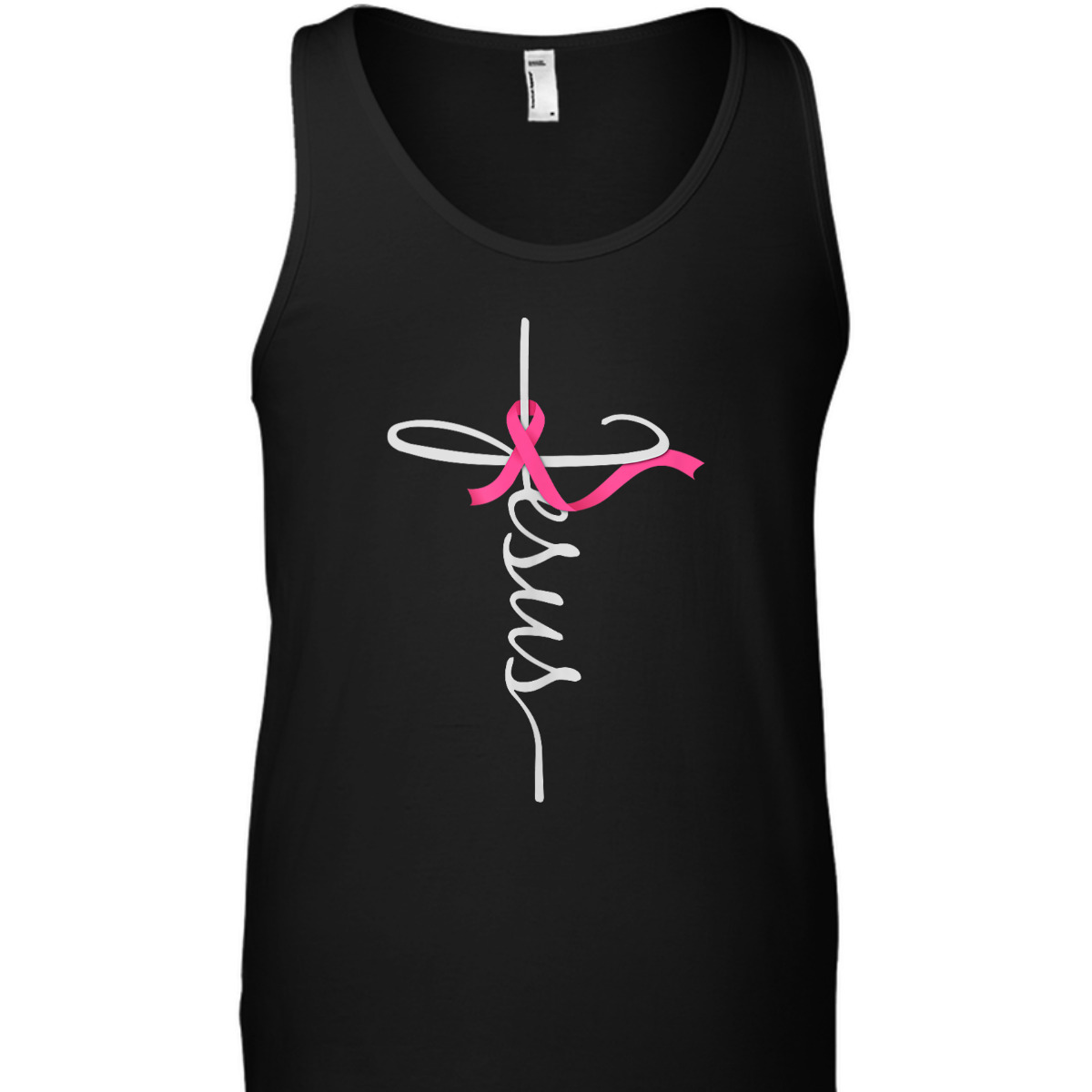 Faith Over Fear Cross Breast Cancer Awareness Jesus Believers T-Shirt Faith Over Fear Cross Breast Cancer Awareness Jesus Believers T-Shirt