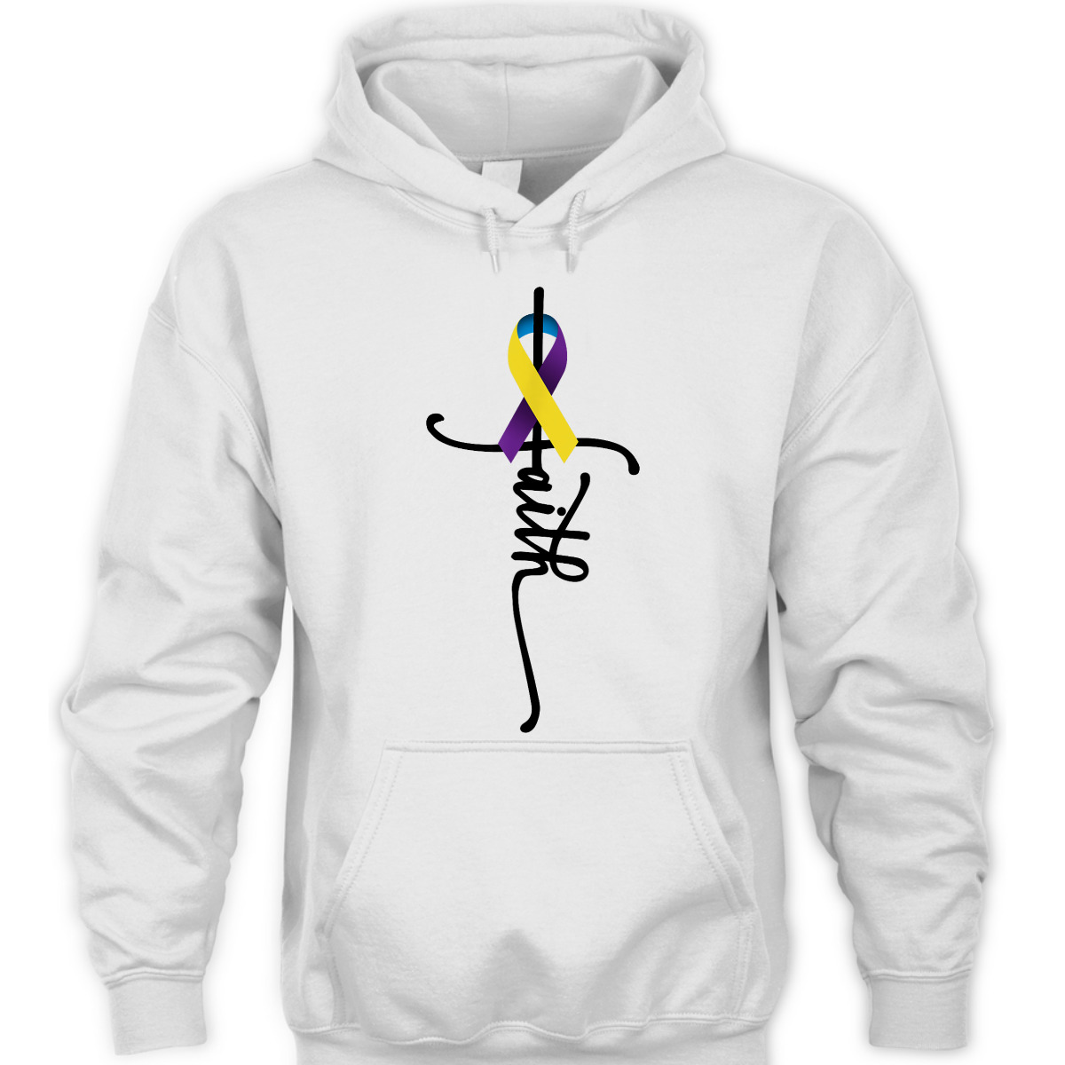 Bladder Cancer Faith Bladder Cancer Awareness Support T-Shirt Bladder Cancer Faith Bladder Cancer Awareness Support T-Shirt