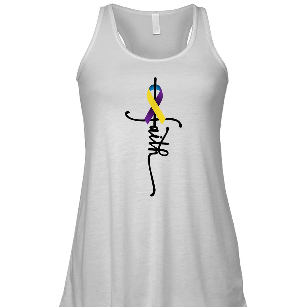 Bladder Cancer Faith Bladder Cancer Awareness Support T-Shirt Bladder Cancer Faith Bladder Cancer Awareness Support T-Shirt