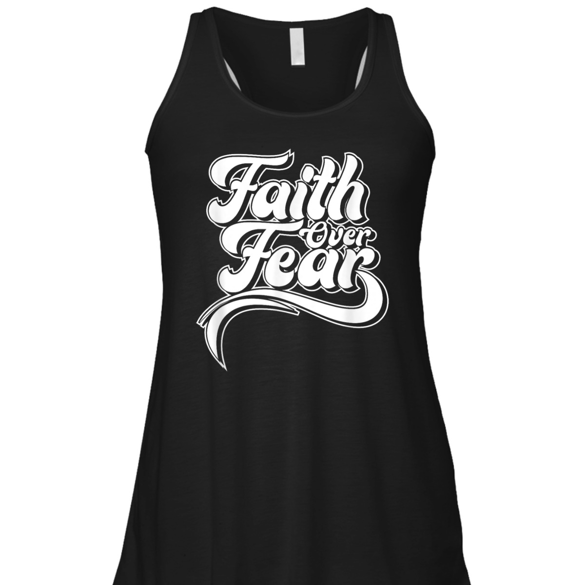 Faith Over Fear Vintage Faith T-Shirt For Believers Faith Over Fear Vintage Faith T-Shirt For Believers