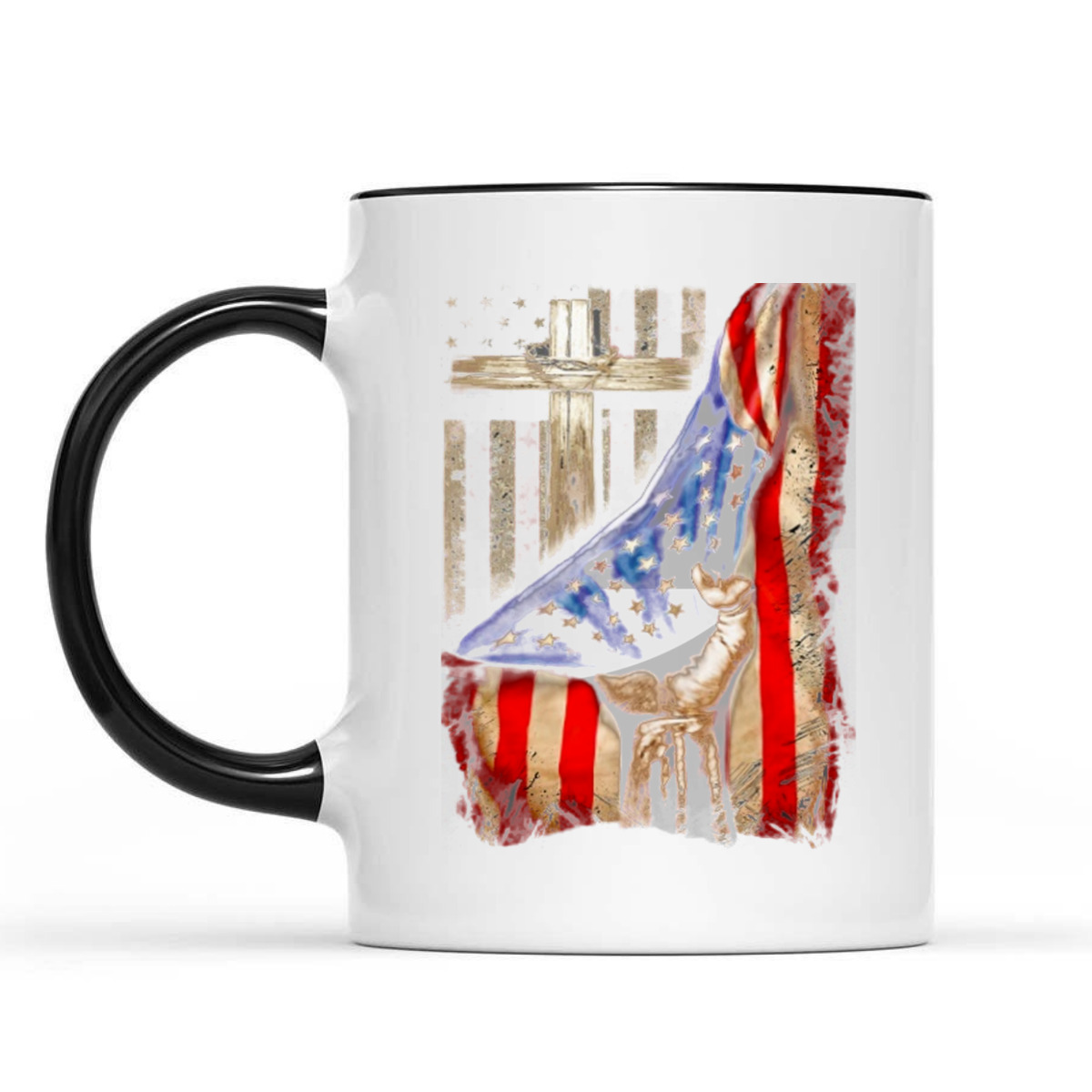 American Flag Cross Jesus Hand Pride Christian 4th Of July Independent Day T-Shirt American Flag Cross Jesus Hand Pride Christian 4th Of July Independent Day T-Shirt