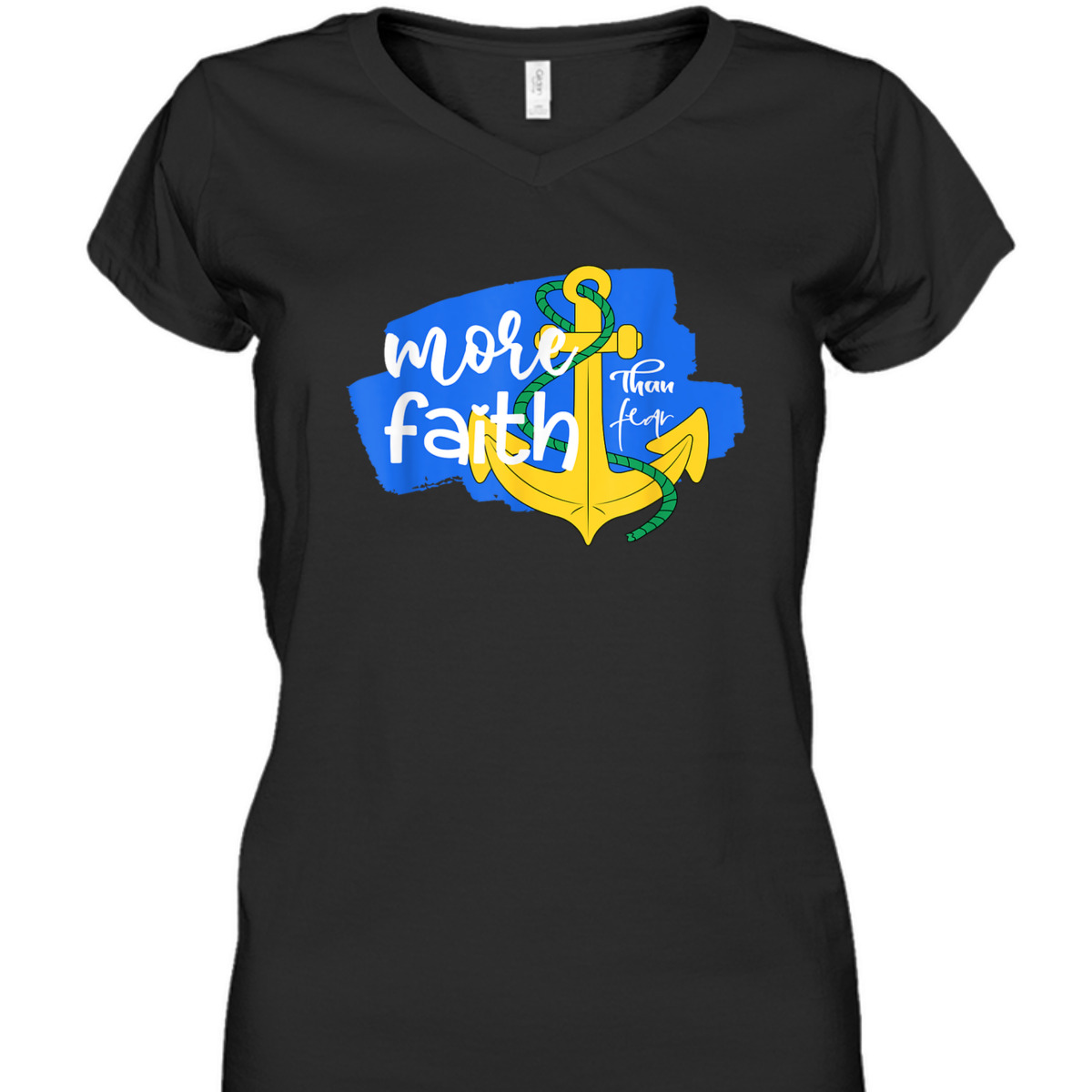 More Faith Than Fear Christian Faith Over Fear T-Shirt More Faith Than Fear Christian Faith Over Fear T-Shirt