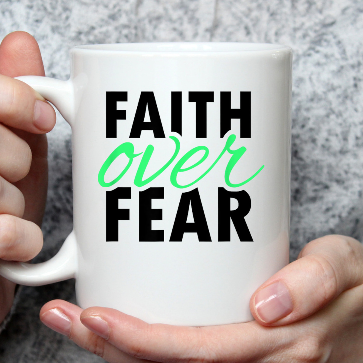 Vintage Faith Over Fear Christian Bible Verse Religious T-Shirt Vintage Faith Over Fear Christian Bible Verse Religious T-Shirt