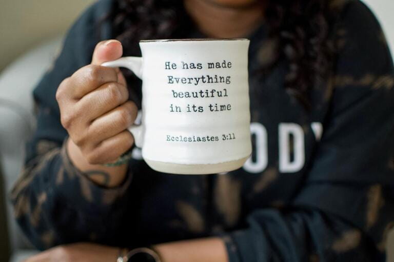 Faith scripture coffee cup tea Faith scripture coffee cup tea
