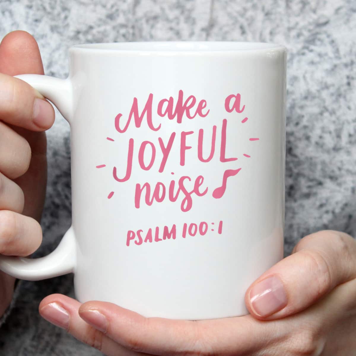 Make A Joyful Noise Bible Verse Psalm 100 Christian T-Shirt