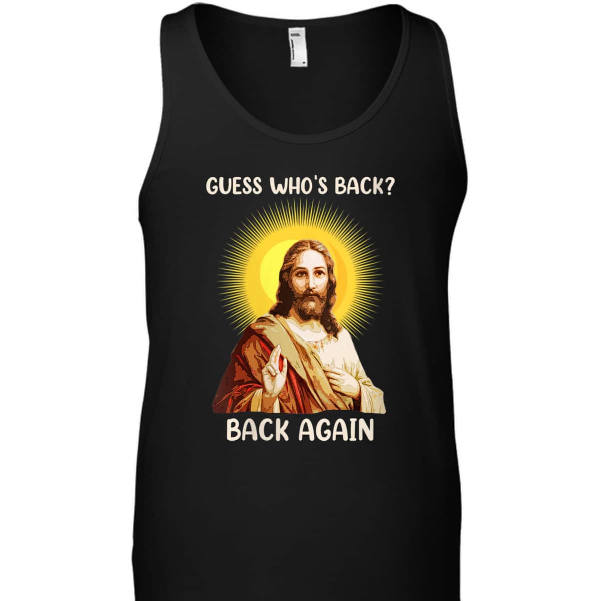 Funny Christian Guess Who's Back Happy Easter Day T-Shirt Funny Christian Guess Who's Back Happy Easter Day T-Shirt