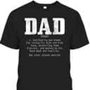 Christian Dad Religious Faith Father's Day T-Shirt Christian Dad Religious Faith Father's Day T-Shirt