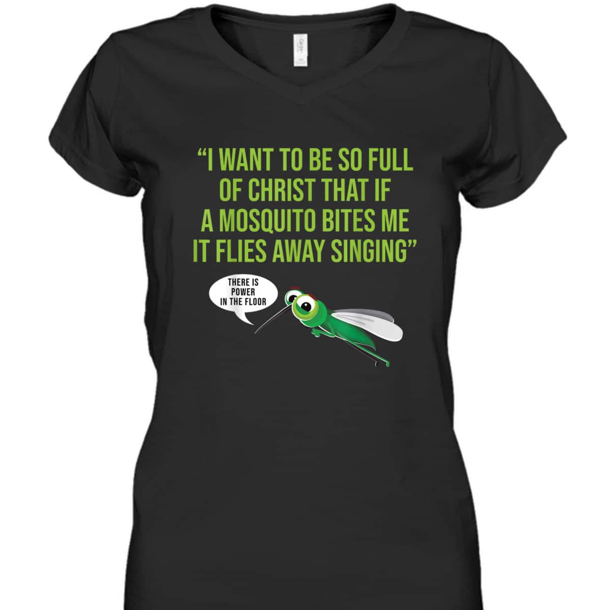 Christian Mosquito Funny Christian Jokes Religious T-Shirt Christian Mosquito Funny Christian Jokes Religious T-Shirt