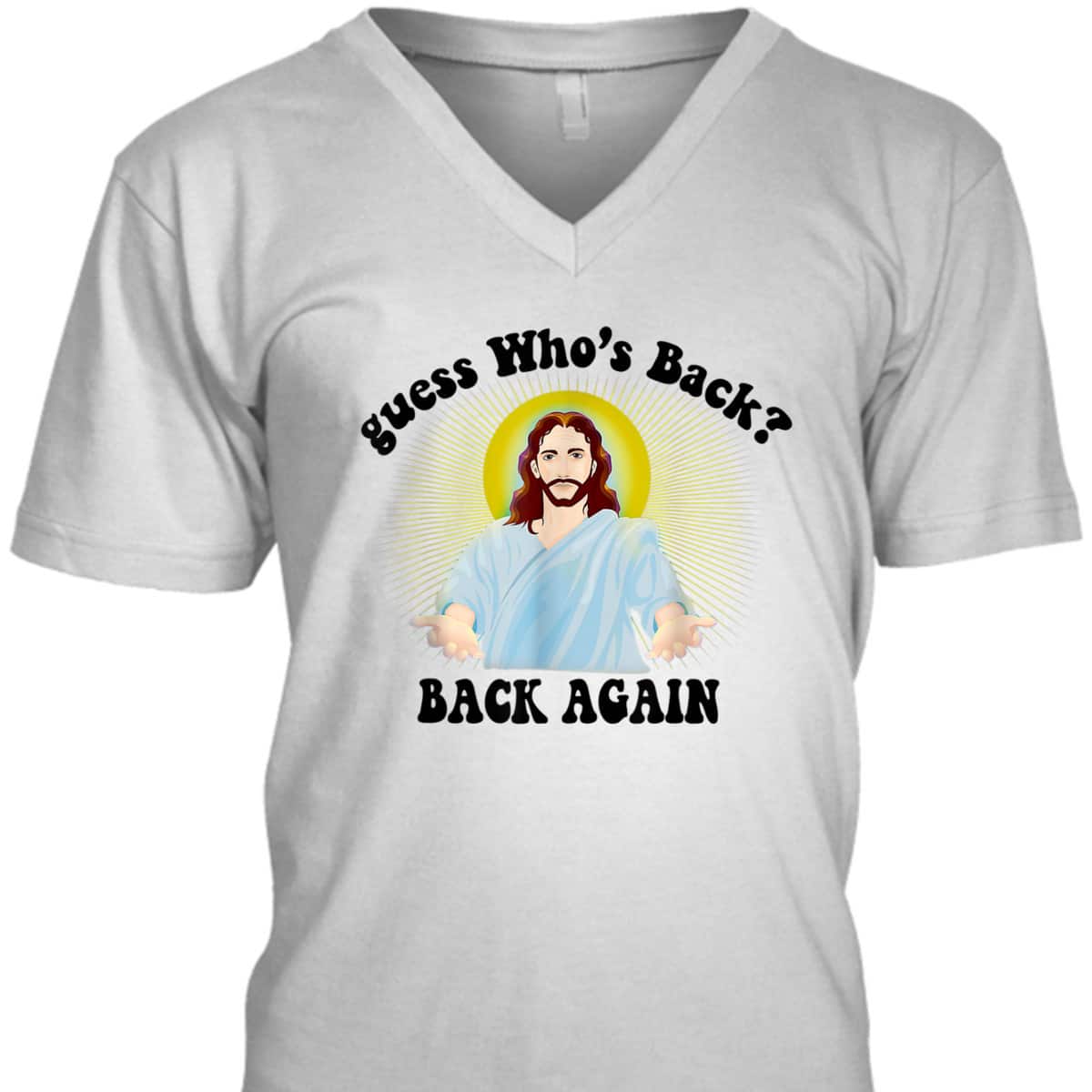 Guess Who's Back? Back Again Happy Easter Day Jesus Christian T-Shirt Guess Who's Back? Back Again Happy Easter Day Jesus Christian T-Shirt