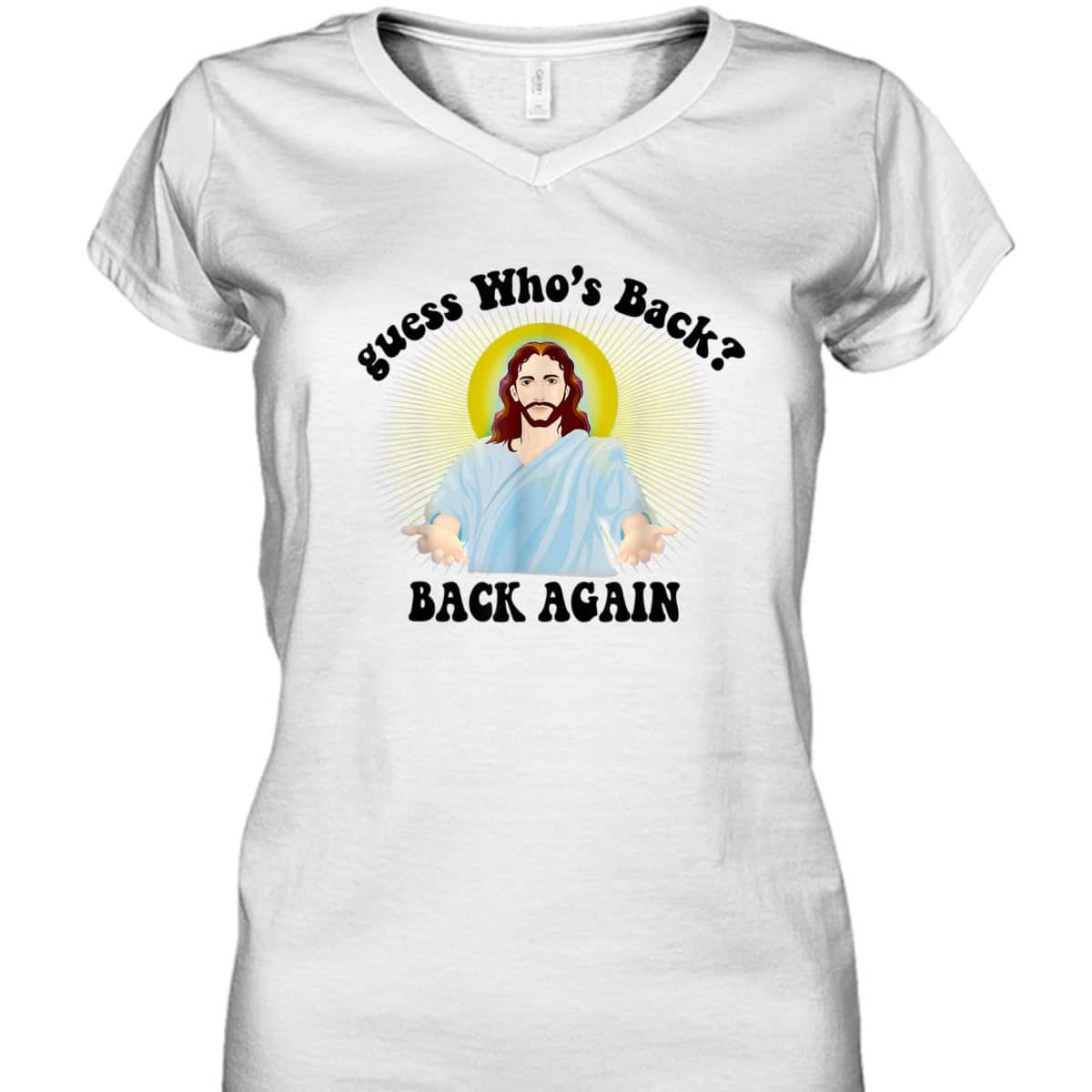 Guess Who's Back? Back Again Happy Easter Day Jesus Christian T-Shirt Guess Who's Back? Back Again Happy Easter Day Jesus Christian T-Shirt