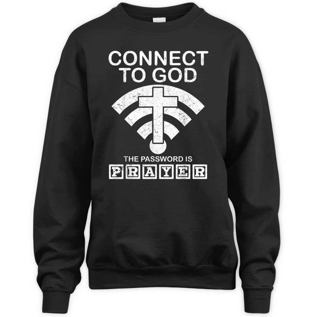 Connect To God The Password Is Player Proud Funny Christian T-Shirt Connect To God The Password Is Player Proud Funny Christian T-Shirt