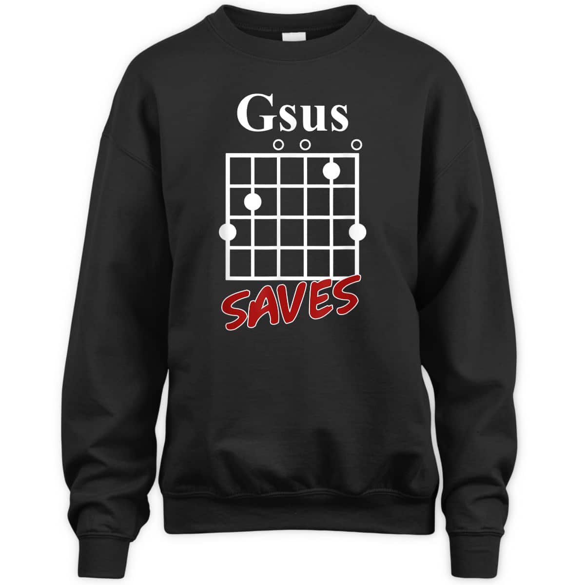Gsus Saves Guitar Christian T-Shirt Guitarist Musical Gift Gsus Saves Guitar Christian T-Shirt Guitarist Musical Gift