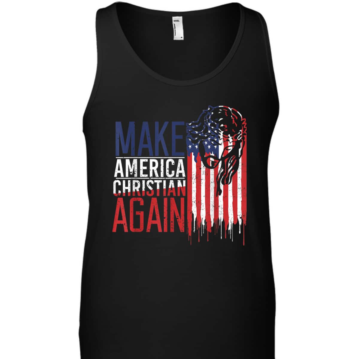 Make America Christian Again USA Jesus Christian Faith July Fourth T-Shirt Make America Christian Again USA Jesus Christian Faith July Fourth T-Shirt