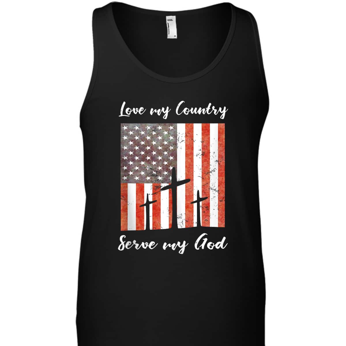 Christian 4th July Patriotic Christianity Quote Love My Country Serve My God T-Shirt Christian 4th July Patriotic Christianity Quote Love My Country Serve My God T-Shirt