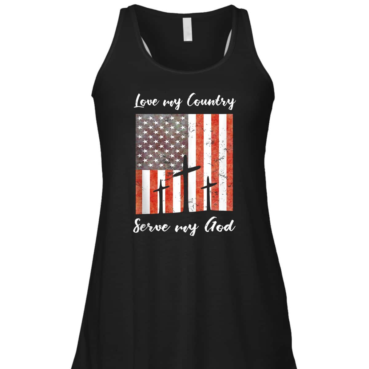 Christian 4th July Patriotic Christianity Quote Love My Country Serve My God T-Shirt Christian 4th July Patriotic Christianity Quote Love My Country Serve My God T-Shirt