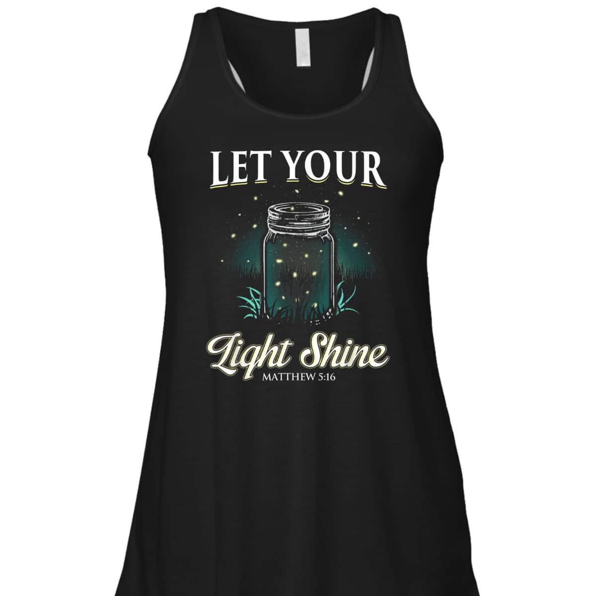 Let Your Light Shine Matthew 516 Bible Verse T-Shirt Christian Religious Gift