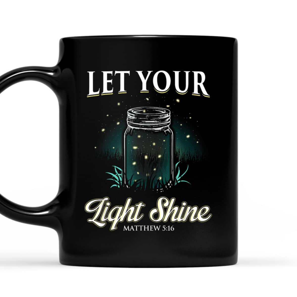 Let Your Light Shine Matthew 516 Bible Verse T-Shirt Christian Religious Gift