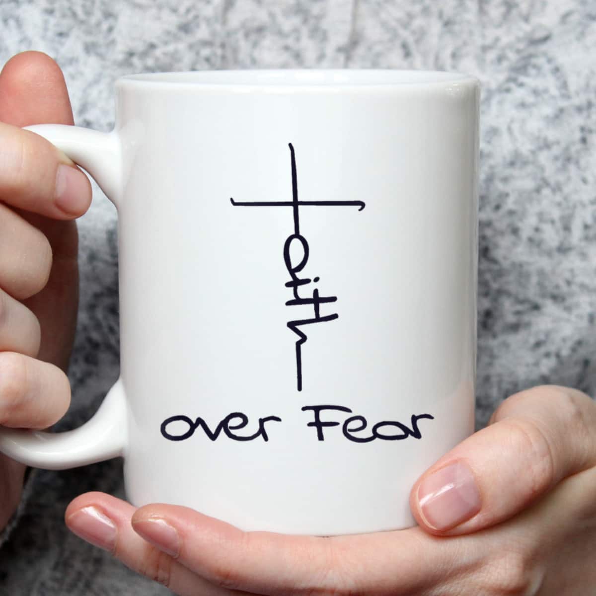 Faith Over Fear Cool Christian Vintage Religious Cross T-Shirt Faith Over Fear Cool Christian Vintage Religious Cross T-Shirt