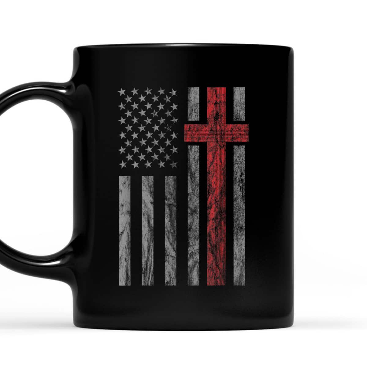 Vintage Distressed USA Flag Christian Patriotic 4th Of July Independence Day T-Shirt Vintage Distressed USA Flag Christian Patriotic 4th Of July Independence Day T-Shirt