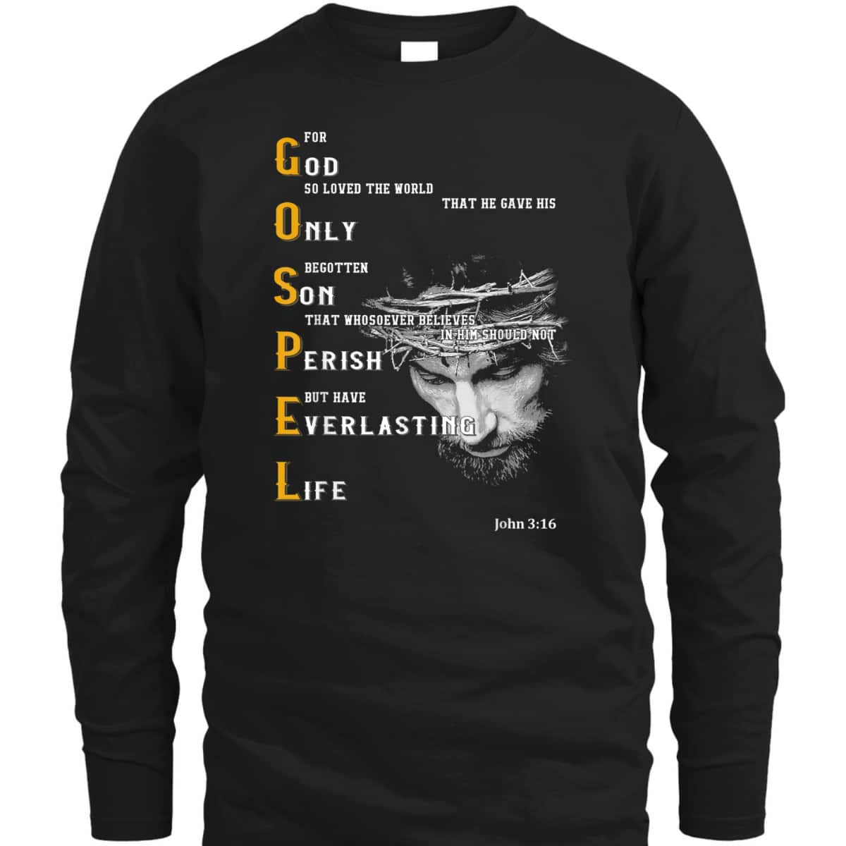 For God So Loved The World Love Jesus Christian T-Shirt