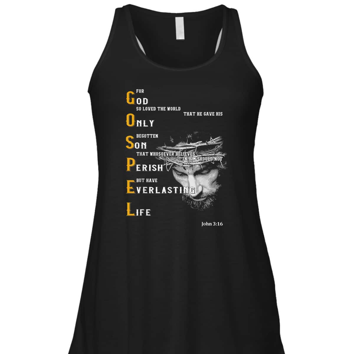 For God So Loved The World Love Jesus Christian T-Shirt