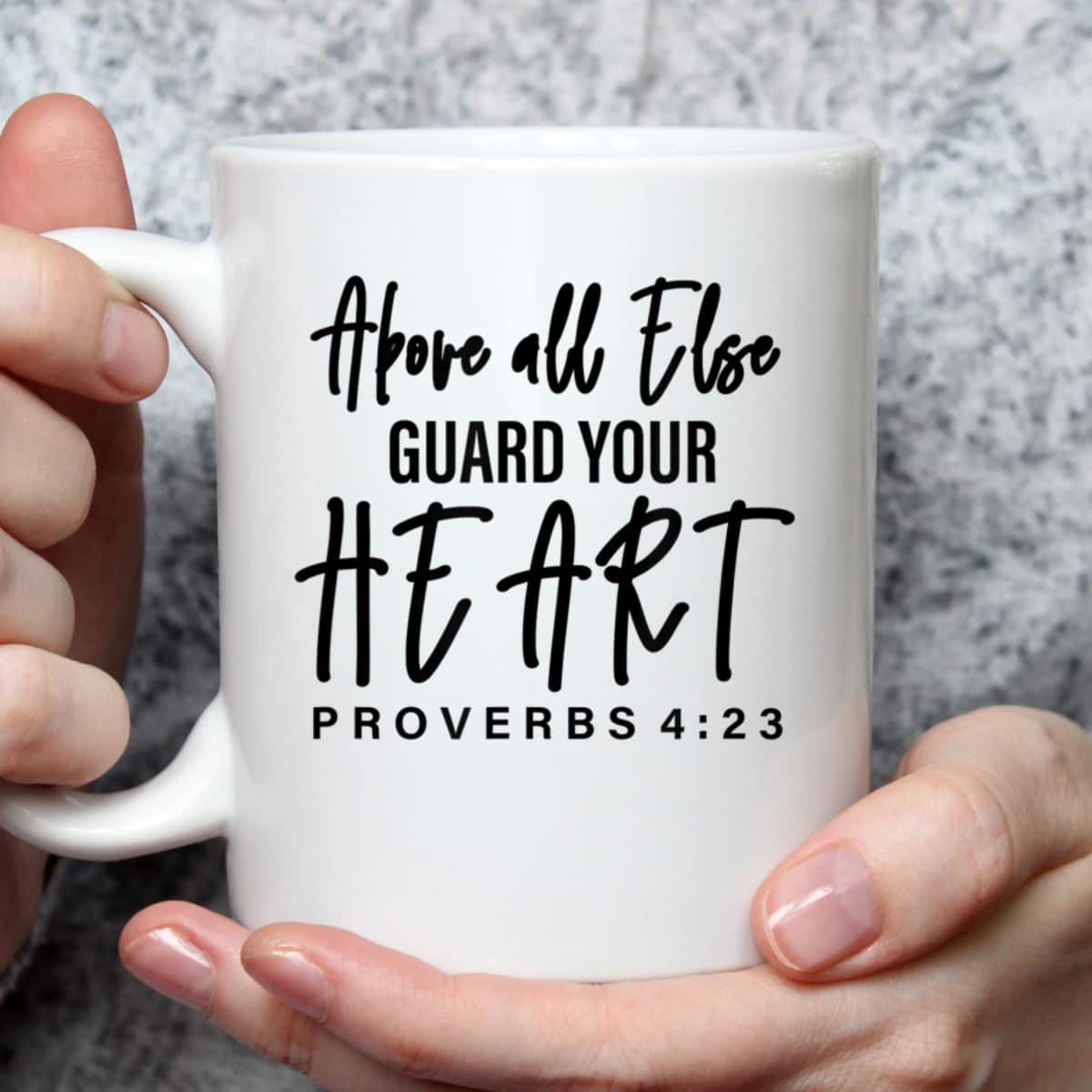 Proverbs 4:23 Bible Verse T-Shirt Above All Else Guard Your Heart