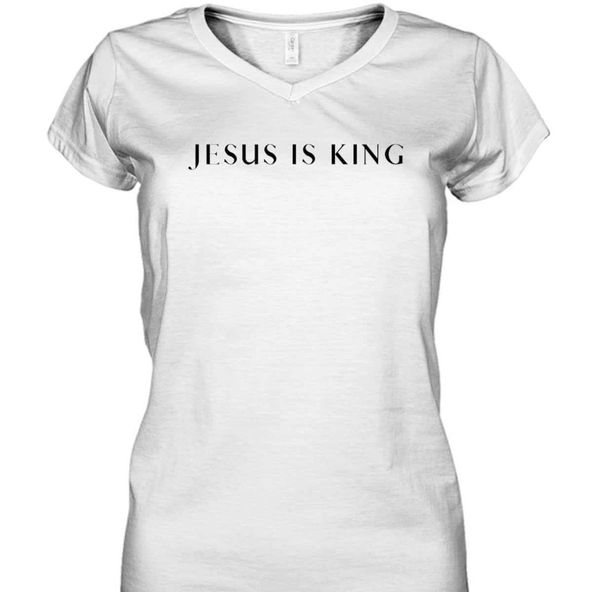 Jesus Is King T-Shirt Christian Religious Gift Jesus Is King T-Shirt Christian Religious Gift