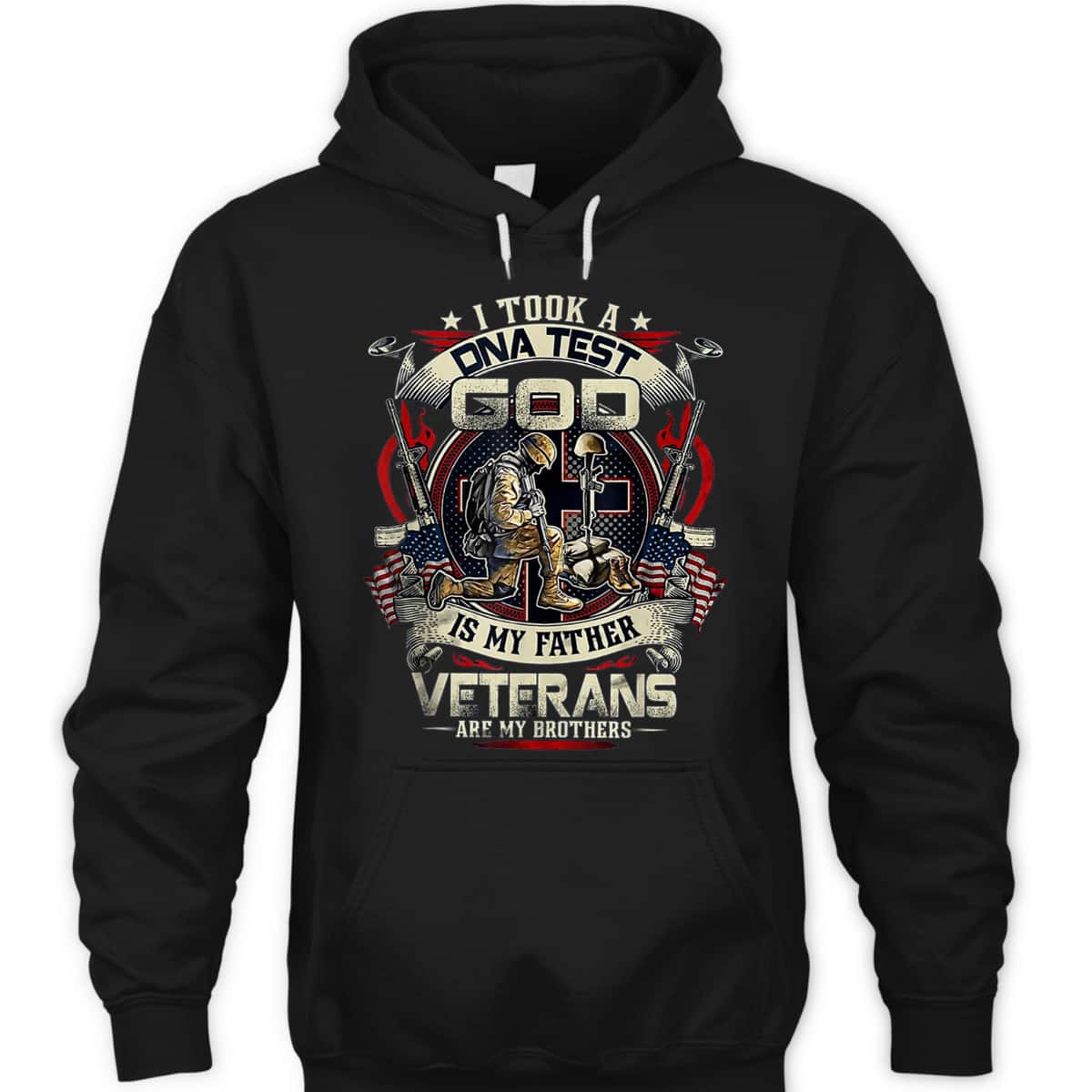 Christian I Took A DNA Test God Is My Father Veterans Brothers T-Shirt Christian I Took A DNA Test God Is My Father Veterans Brothers T-Shirt