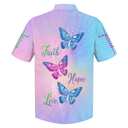 Christian Hawaiian Shirt Faith Hope Love Butterflies Religious Christian Faith Gift Christian Hawaiian Shirt Faith Hope Love Butterflies Religious Christian Faith Gift