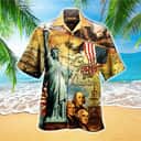 4th Of July Independence Day Christian Hawaiian Shirt God Bless America