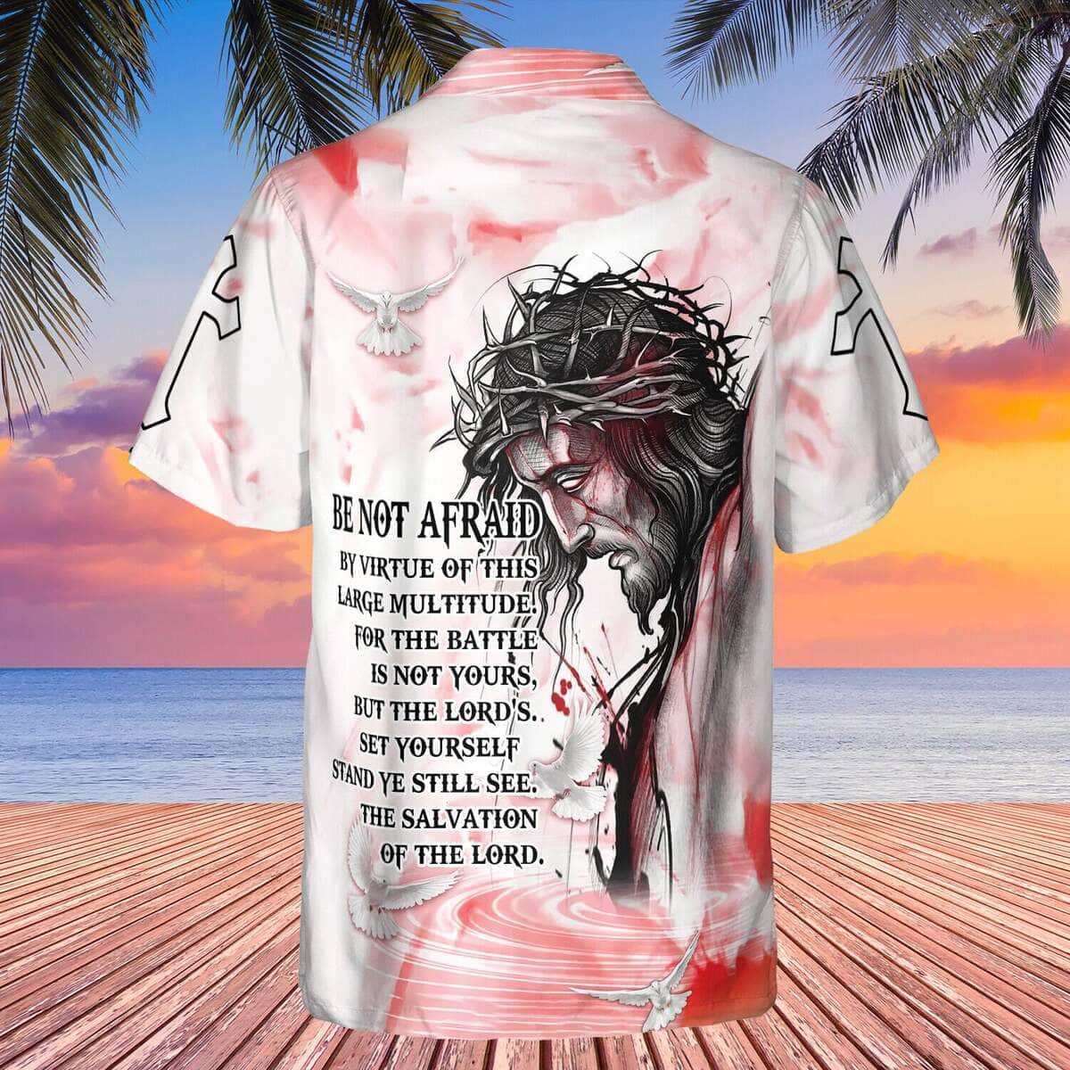 Jesus Is King of Kings Religious Christian Hawaiian Shirt For Believers Jesus Is King of Kings Religious Christian Hawaiian Shirt For Believers