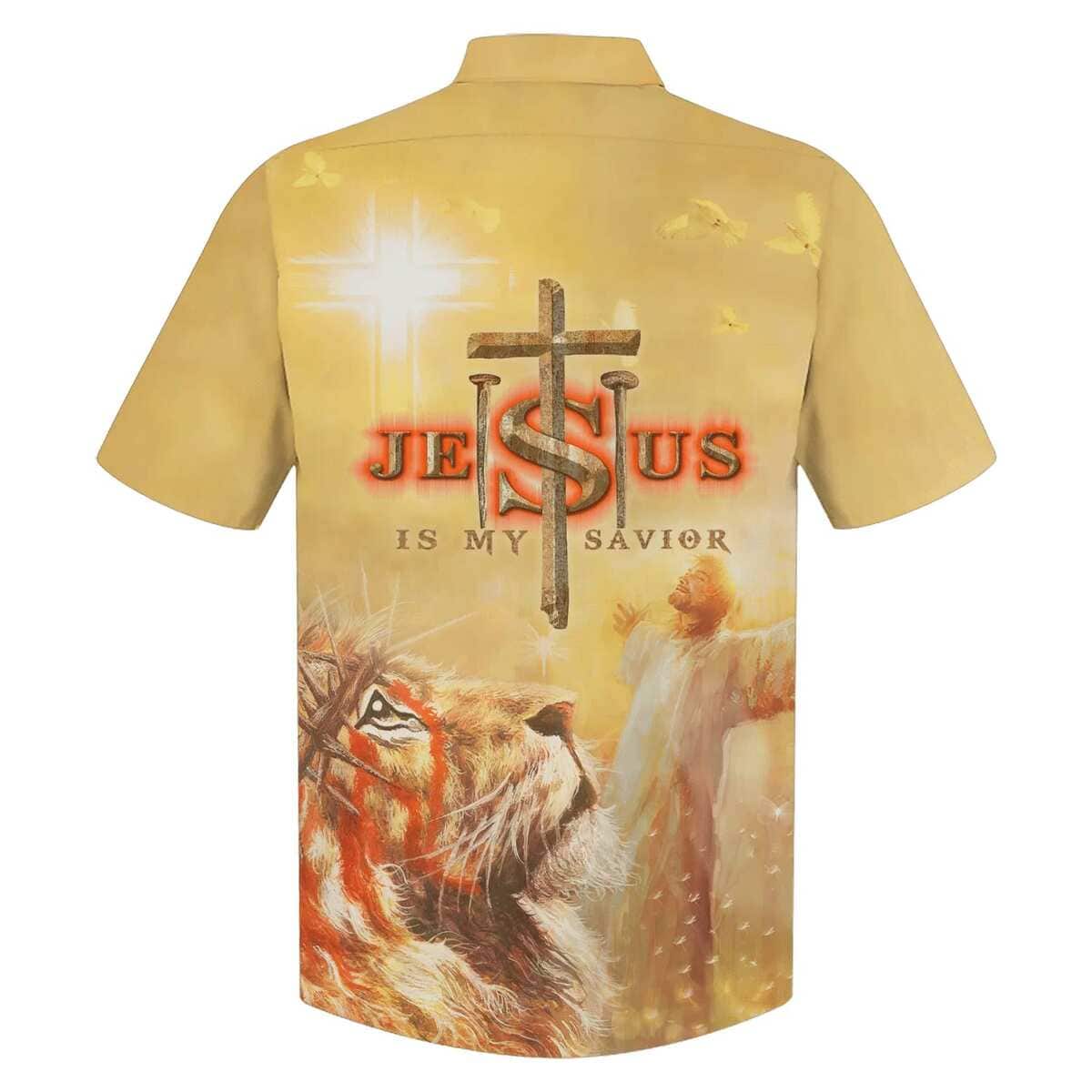 Jesus Is My Savior Christian Hawaiian Shirt Jesus Arms Wide Open Jesus Is My Savior Christian Hawaiian Shirt Jesus Arms Wide Open