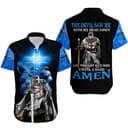 Christian Hawaiian Shirt The Devil Saw Me With My Head Down Knight Lion King Armor Of God Christian Hawaiian Shirt The Devil Saw Me With My Head Down Knight Lion King Armor Of God