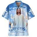 Religious Hawaiian Shirt Jesus With His Arms Open Jesus Is My Savior Best Gift For Christian