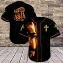 Jesus Christian Baseball Jersey We Walk By Faith Not By Sight Faith Gift For Believers Jesus Christian Baseball Jersey We Walk By Faith Not By Sight Faith Gift For Believers