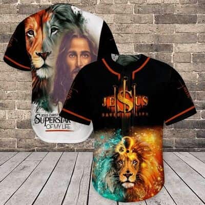Jesus Saves My Life Baseball Jersey Christian Jesus Christ Superstar Of My Life Lion And Jesus Jesus Saves My Life Baseball Jersey Christian Jesus Christ Superstar Of My Life Lion And Jesus