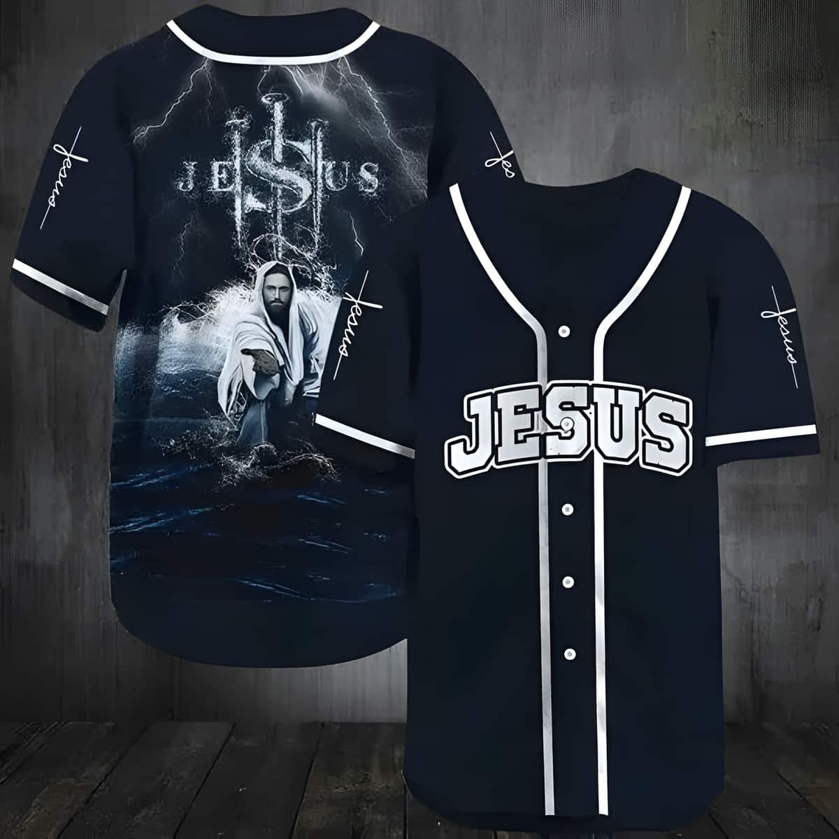 Christian Baseball Jersey Jesus Hold My Hand Christian Gift For Friend