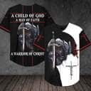 Christian Baseball Jersey Jesus A Child Of God A Man Of Faith A Warrior Of Christ Christian Baseball Jersey Jesus A Child Of God A Man Of Faith A Warrior Of Christ