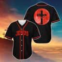 Christian Baseball Jersey Christian Cross In A Red Moon Religious Christian Gift Christian Baseball Jersey Christian Cross In A Red Moon Religious Christian Gift