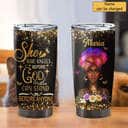 Personalized Christian Tumbler She Who Kneels Before God Can Stand Before Anyone Personalized Christian Tumbler She Who Kneels Before God Can Stand Before Anyone