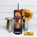 Personalized Christian Bible Verse Skinny Tumbler Walk By Faith Even When You Cannot See Personalized Christian Bible Verse Skinny Tumbler Walk By Faith Even When You Cannot See