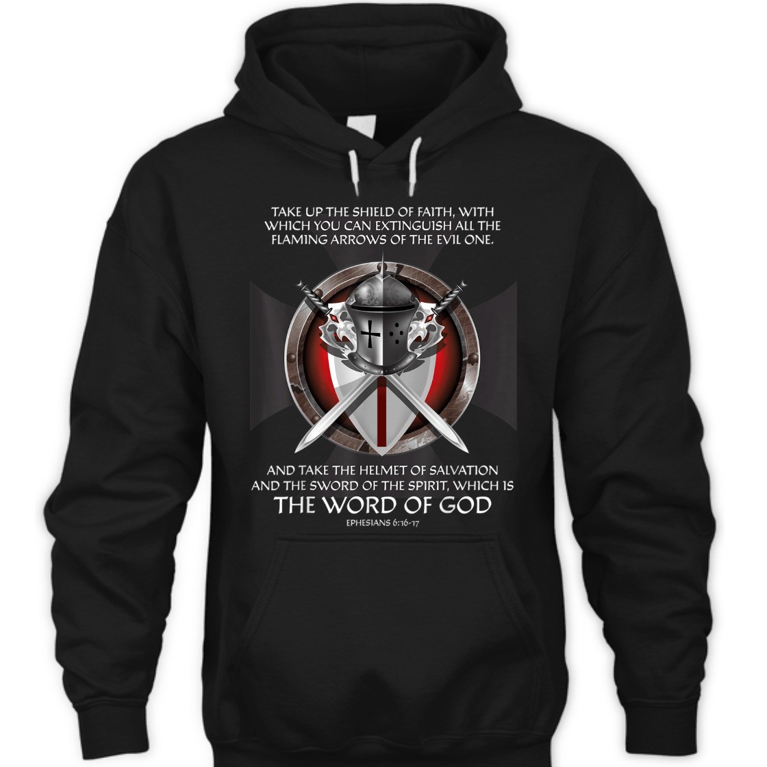 Armor Of God Ephesians 6:16-17 T-Shirt Christian Bible Religious Gift Armor Of God Ephesians 6:16-17 T-Shirt Christian Bible Religious Gift
