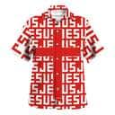 Jesus Cross Christian Hawaiian Shirt Jesus Pattern Religious Gift Jesus Cross Christian Hawaiian Shirt Jesus Pattern Religious Gift