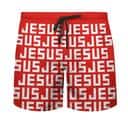 Jesus Cross Christian Hawaiian Shirt Jesus Pattern Religious Gift