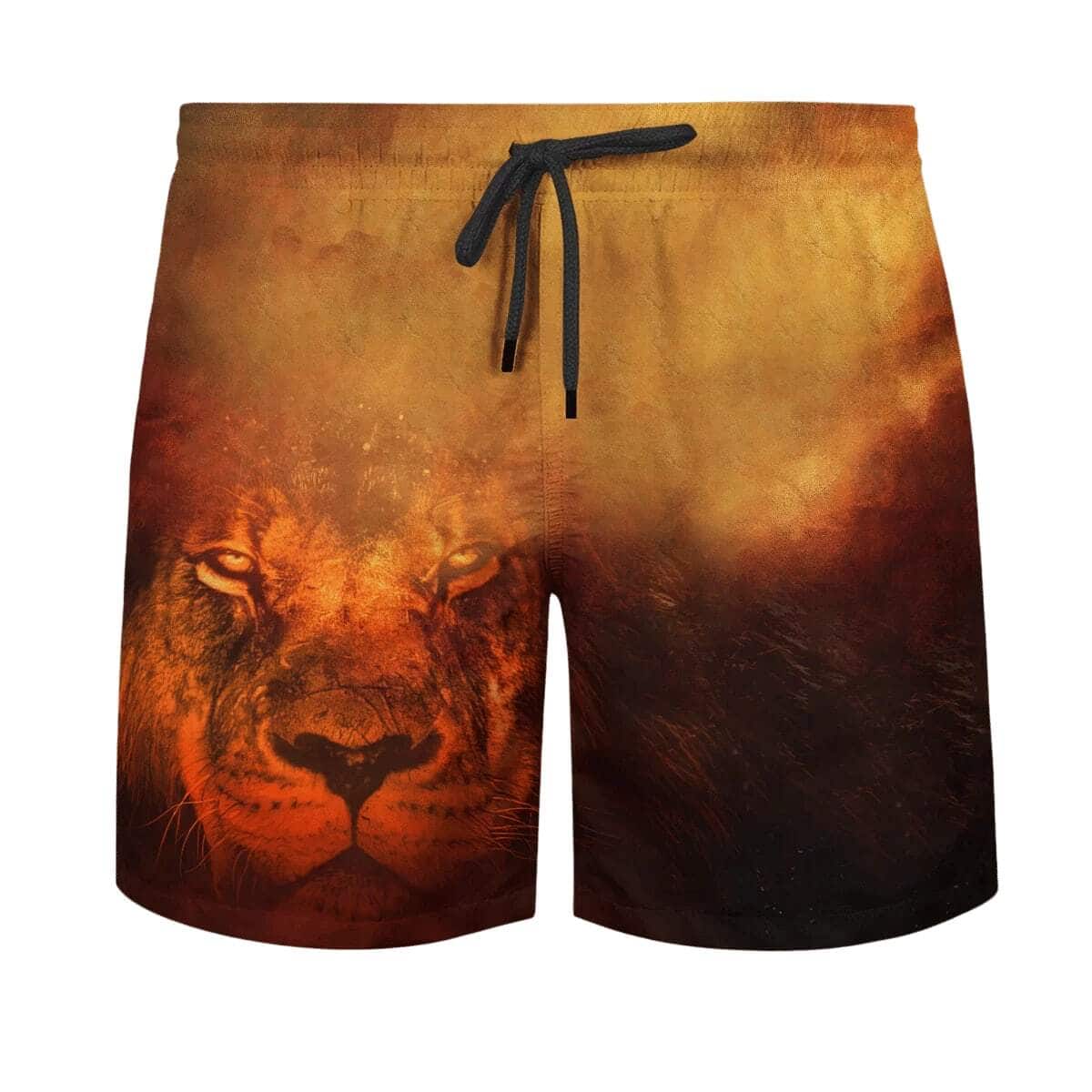 Jesus And Lion Christian Faith Over Fear Hawaiian Shirt Jesus And Lion Christian Faith Over Fear Hawaiian Shirt