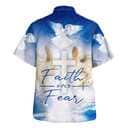 Faith Over Fear Eagle Christian Faith Hawaiian Shirt For Friend Faith Over Fear Eagle Christian Faith Hawaiian Shirt For Friend