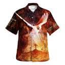 Eagle Cross Jesus Faith Over Fear Christian Hawaiian Shirt Eagle Cross Jesus Faith Over Fear Christian Hawaiian Shirt